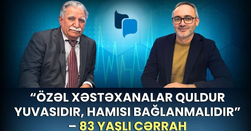 Səhiyyəni yumruqla düzəltməliyik, başqa yol yoxdur Professor Çərkəz Cəfərov+VİDEO