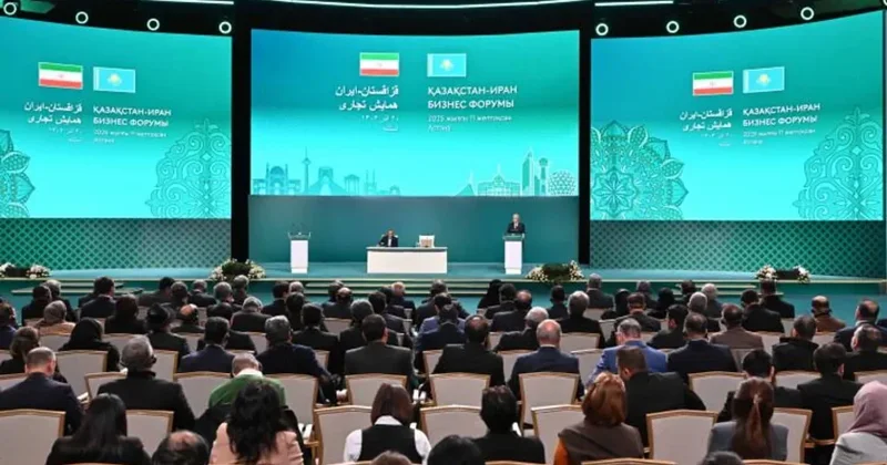 Qazaxıstan və İran ticarət dövriyyəsini 2 milyard dollara çatdırmaq barədə razılığa gəliblər