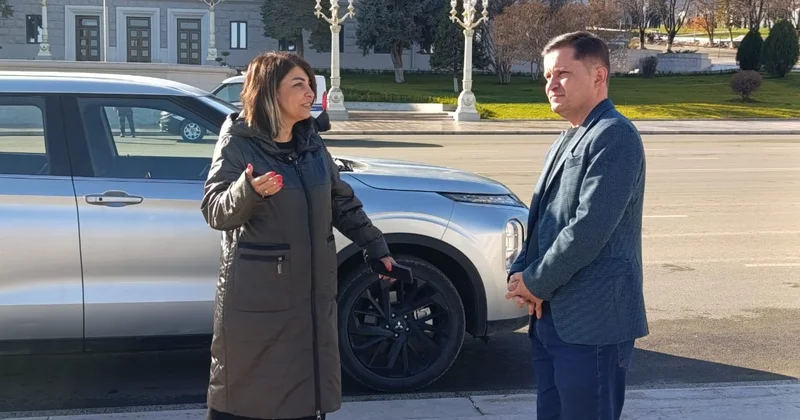 Tacikistanın dövlət televiziyası Xankəndidə çəkilişlər etdi FOTOLAR