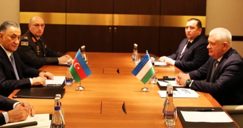 Встреча секретарей Совбезов Азербайджана и Узбекистана