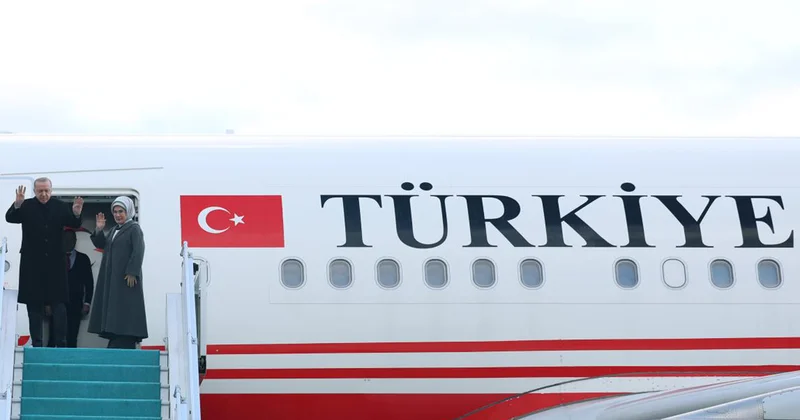 Ərdoğan Türkmənistana getdi