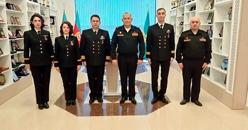 Представители ВМС Азербайджана и Турции обсудили развитие электронных навигационных данных (ФОТО)