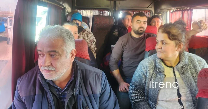 Семьи переселенцев отправлены в села Ходжалинского района ФОТО