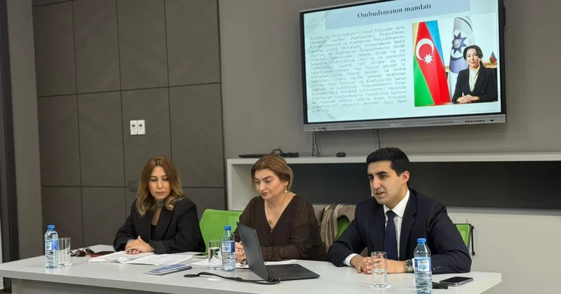 “İnformasiya əldə etmək hüququnun müdafiəsi” mövzusunda təlim keçirilib