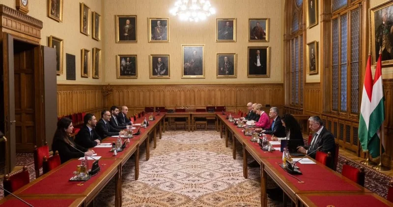 Laszlo Köver TÜRKPA Baş katibini qəbul edib FOTO