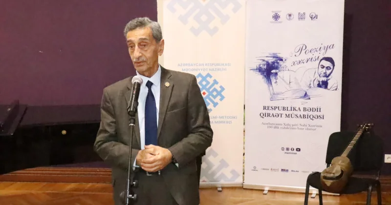 В Баку награждены победители Республиканского конкурса чтецов "Поэзия Хазри" ФОТО