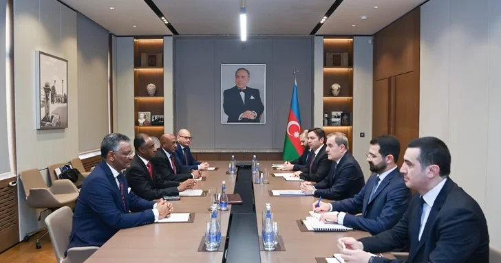 Джейхун Байрамов обсудил с замминистра Судана вопросы двустороннего и многостороннего сотрудничества