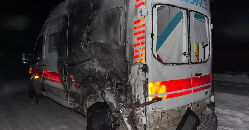 В Черниговской области заявили об ударе по автомобилю скорой помощи