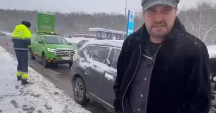 Nadir Qafarzadənin maşını yolda qaldı; köməyə xüsusi qrup göndərildi VİDEO