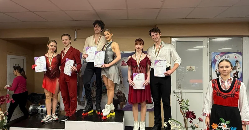 Azərbaycanın fiqurlu konkisürənləri Sofiyada bürünc medal qazanıblar