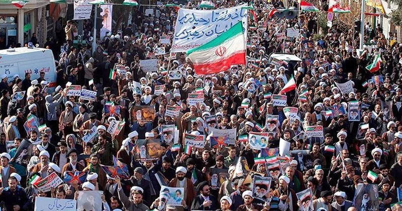 İranda hökumətyönlü aksiyalar keçirilib