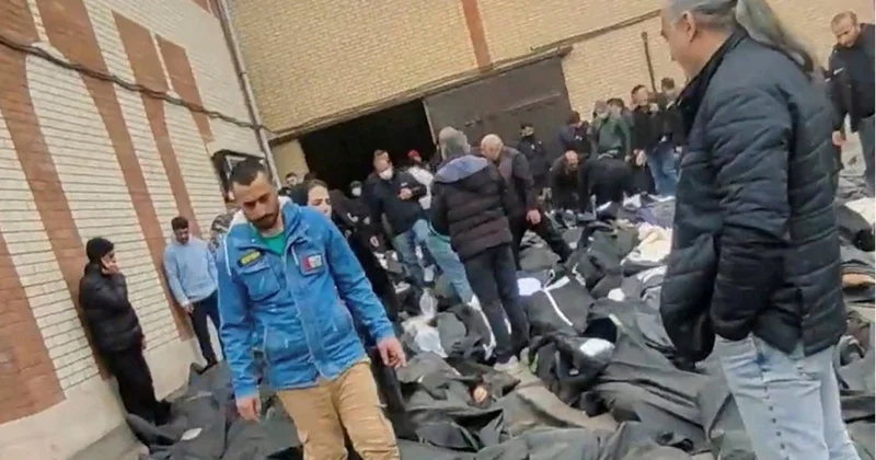 İranda ölənlərin sayı artır Dəhşətli kadrlar