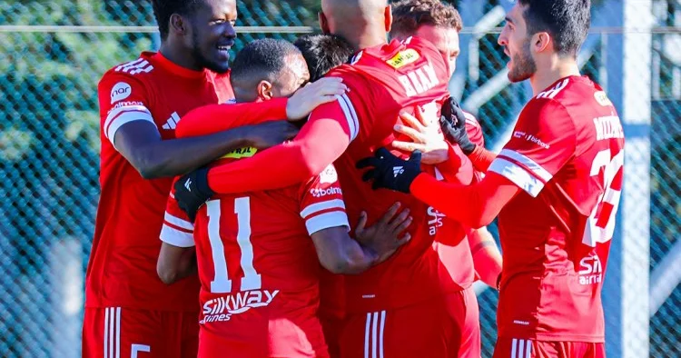 6 qol vuruldu, Zirə Rumıniya klubu ilə heç heçə etdi