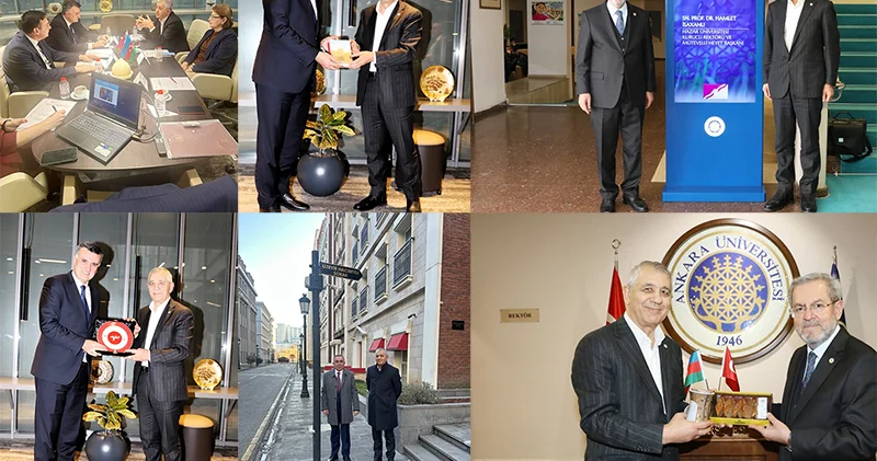 Xəzər Universiteti nümayəndə heyətinin Ankaraya işgüzar səfər edib
