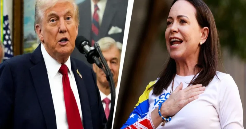 KİV: Tramp yanvarın 15 də Venesuela müxalifətinin lideri Maçado ilə görüşə bilər