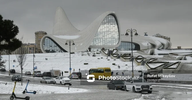 Temperatur düşür! Bakıya sulu qar yağacaq PROQNOZ