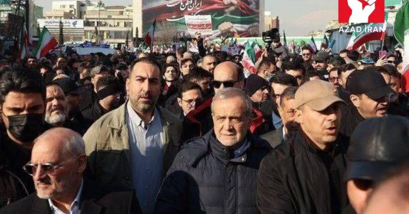 İranda etirazlar: Pezeşkian da meydanlara endi FOTO