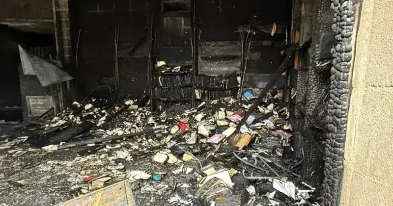 Сгорела одна из старейших синагог США: подозреваемый в поджоге задержан