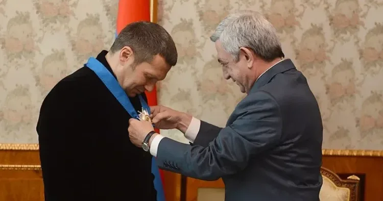 Solovyov Ermənistanın “Şərəf ordeni”ndən məhrum edilə bilər