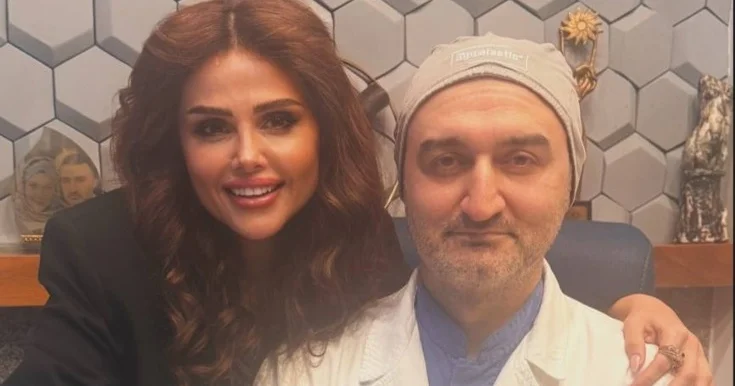 Güneldən həkimlik lisenziyası ləğv edilən plastik cərrahla paylaşım Fotolar