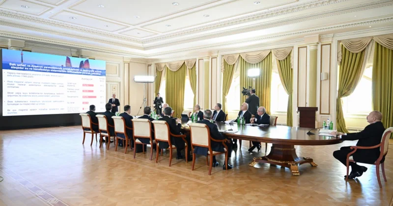 Zaur Mikayılov: Hazırda içməli su ilə təminat Azərbaycanda 73 faizə, Bakı şəhəri və Abşeron yarımadasında isə 70 faizə çatdırılıb