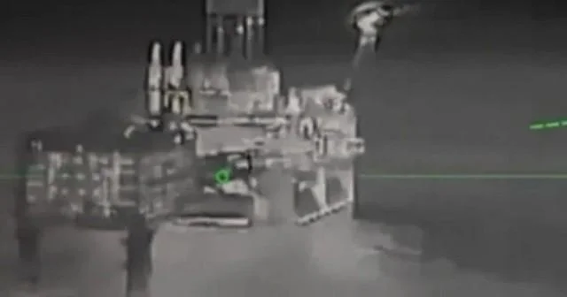 Ukrayna ordusu Xəzərdə əməliyyat keçirdi Lukoil”in qazma qurğularını vurdu + VİDEO