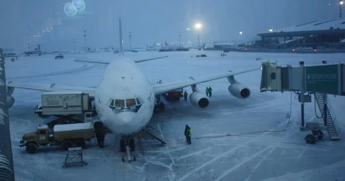 Снежный коллапс: почти 100 рейсов отменено во Франкфурте