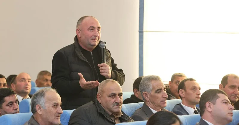 KOBİA Zərdabda sahibkarları dinlədi FOTO