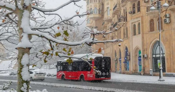 Temperatur 10 dərəcə enəcək Qar gəlir KONKRET