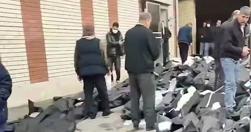 İranda etirazlar: morqun qarşısında onlarla cəsəd yığılıb