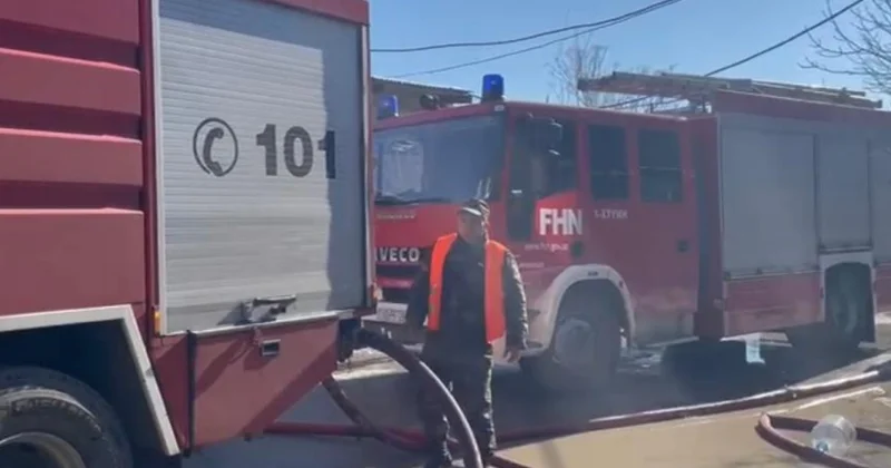 Qazaxda yanğın ƏMƏLİYYAT ÇƏKİLİŞİ KONKRET