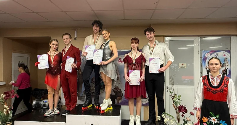 Azərbaycanı təmsil edən cütlük beynəlxalq turnirdə üçüncü yeri tutdu FOTO