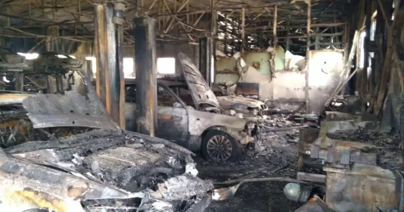 Трагедия в Тегеране: пожар в автомастерской, есть погибший