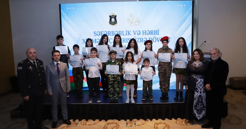 SHXÇDX “Vətənə xidmət uşaqların gözündə” adlı tədbir keçirdi FOTOLAR