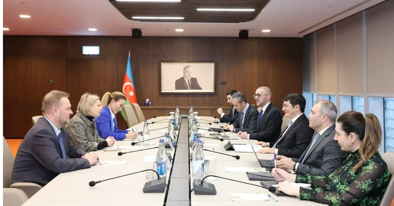 Elnur Əliyev Microsoft un regional baş meneceri ilə görüşdü FOTO
