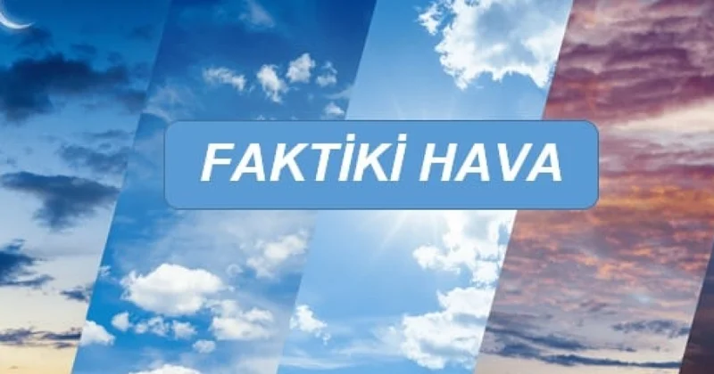 Hava yağmursuzdur, bəzi yerlərdə duman müşahidə olunur FAKTİKİ HAVA
