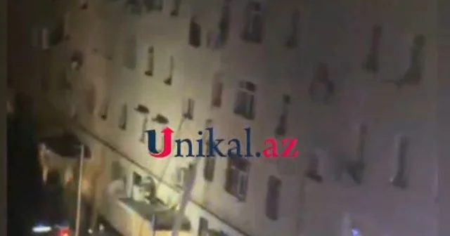 Lökbatanda yaşayış binasındakı yanğın söndürüldü, 3 nəfər xilas edildi VİDEO (YENİLƏNİB)