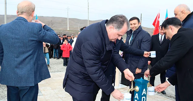 ADSEA daha bir kəndi içməli su ilə təmin etdi FOTOLAR