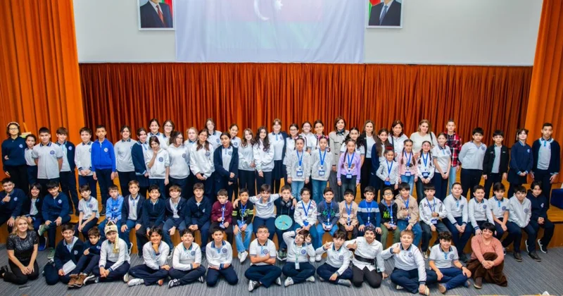 Uşaq evinin sakinlərinin Bakı Avropa Liseyinə ekskursiyası təşkil edilib