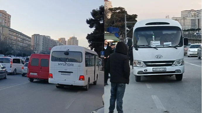 “20 Yanvar”da qanunsuz sərnişindaşıma problemi... FOTO