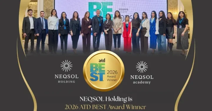 NEQSOL Holding istedadların inkişafında uğurlarına görə ATD BEST Award 2026 mükafatına layiq görülüb