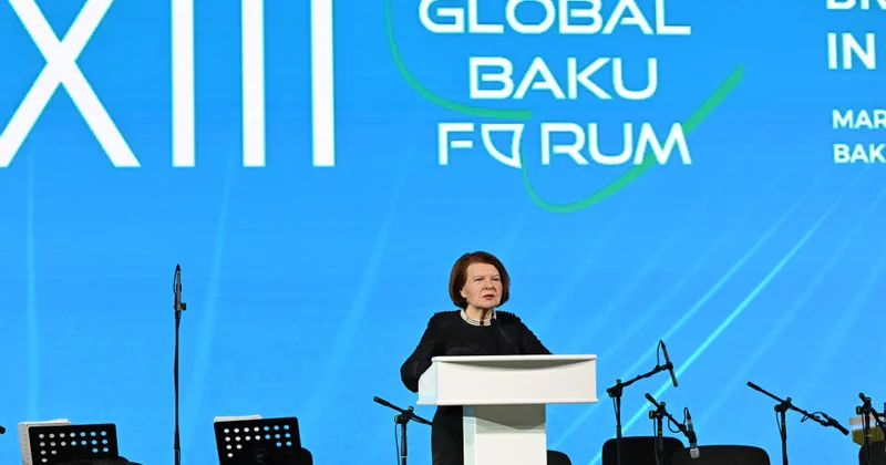 Vayra Vike Frayberq: Qlobal Bakı Forumu beynəlxalq əməkdaşlığın daha da artması üçün imkanlar yaradır