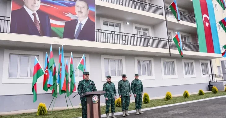 Военнослужащие ГПС в Губадлы получили ключи от новых квартир