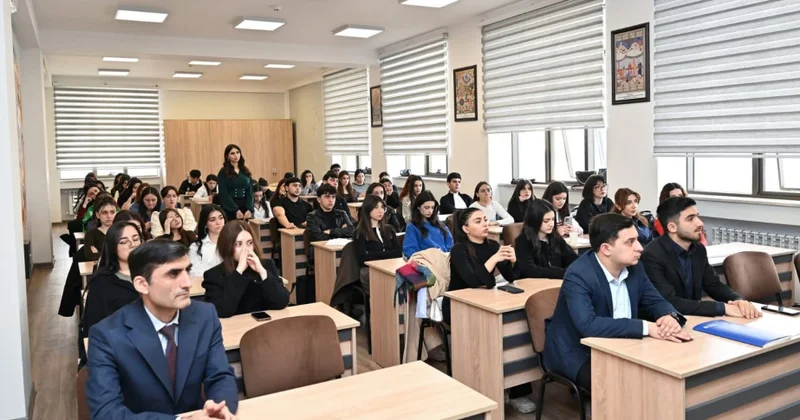 Tələbələr palçıq vulkanlarının fəaliyyətinin seysmoloji aspektləri ilə tanış olublar