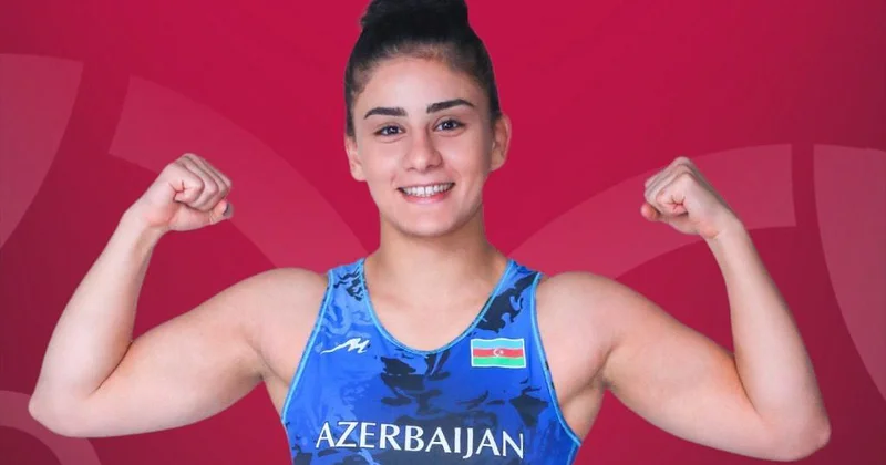 Азербайджанская спортсменка завоевала золото чемпионата Европы U 23 по борьбе ФОТО