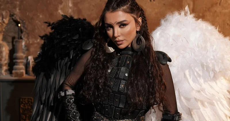 Renka “Cənnətdən qovulmuş mələk” oldu FOTOLAR