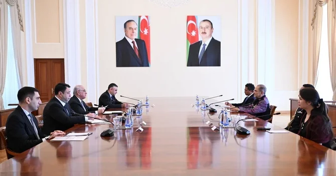 Əli Əsədov Jose Ramos Horta ilə görüşüb