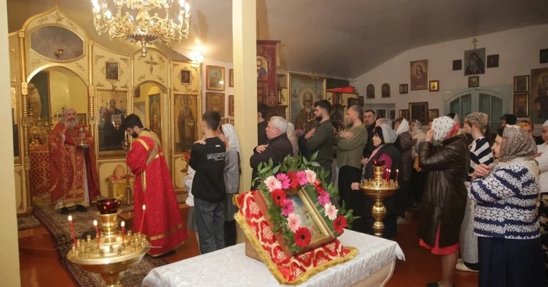 Православные в северном регионе Азербайджана отмечают праздник Пасхи