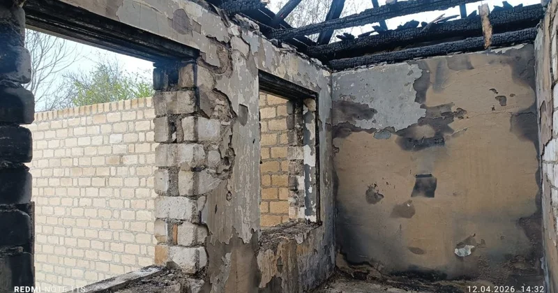 Tovuzda evdə yağın: Köməksiz qalan şəxs təxliyə olundu FOTO