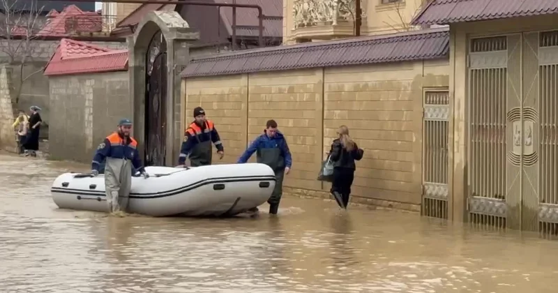 В Дагестане более 500 домов остаются под водой после сильных ливней